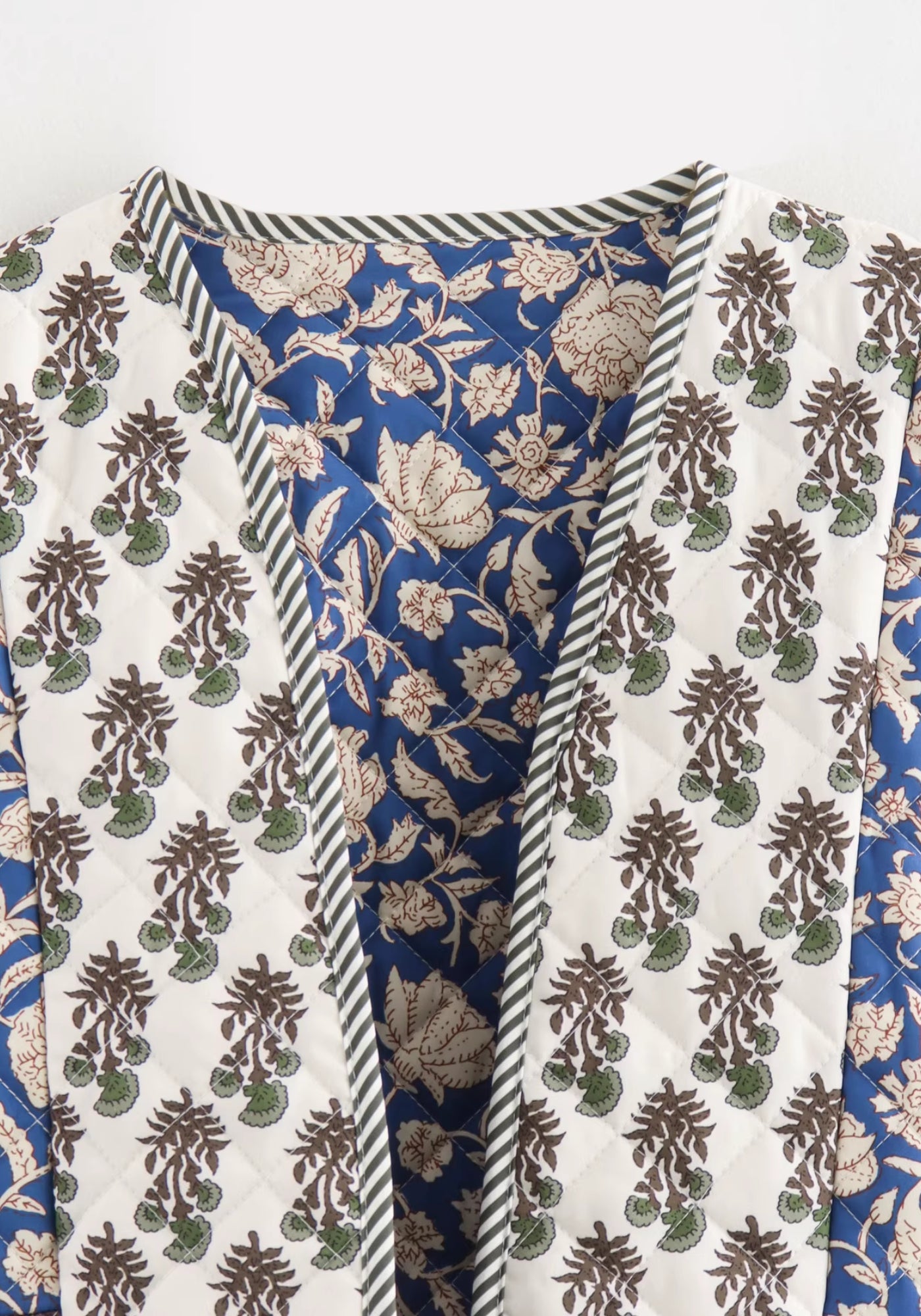 Gesteppter Kimono