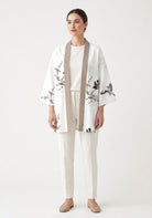 Haori-Jacke Weiß | Umeji