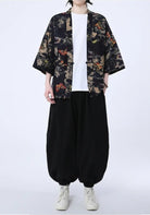 Herren Haori Kimono Jacke Muster