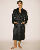 Herren Kimono Satin