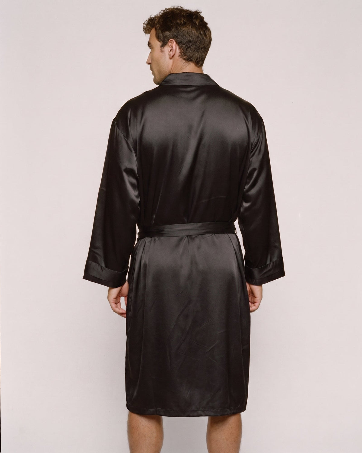Herren Kimono Satin