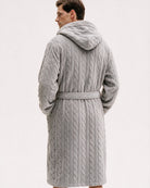 Herren Microfaser Bademantel