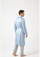 Kimono Bademantel Seide Herren