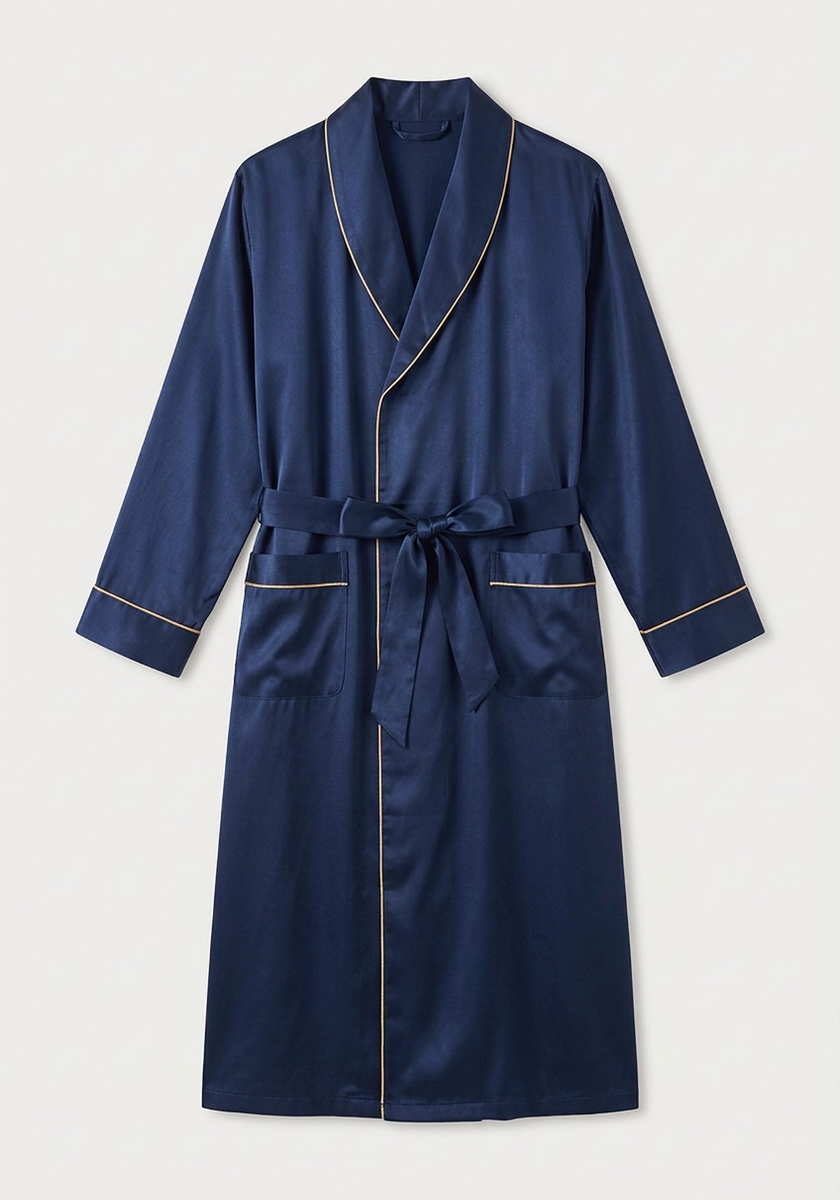 Kimono Bademantel Seide Herren