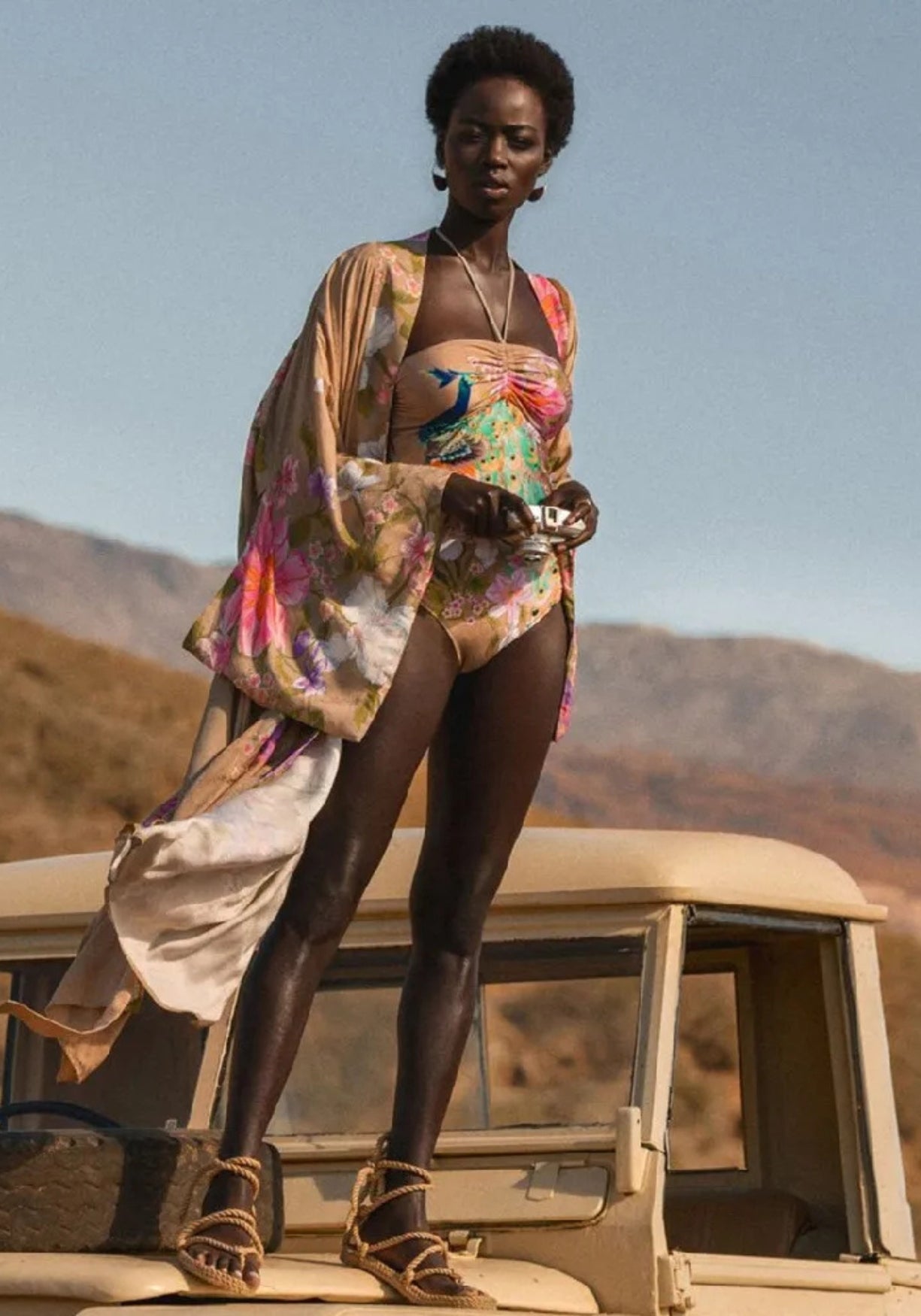 Kimono Beige Lang
