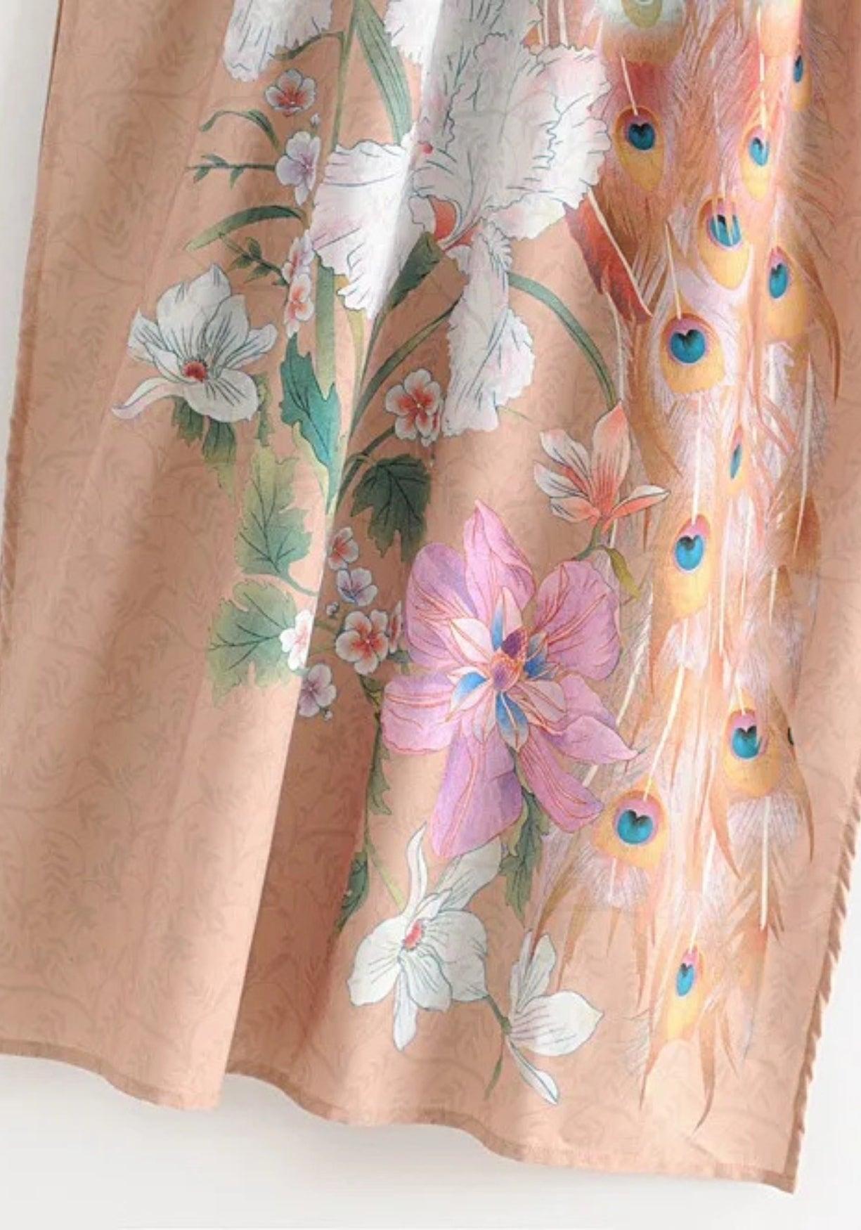 Kimono Beige Lang