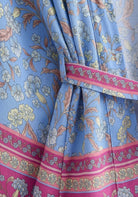 Kimono Blau Blumen