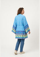 Kimono Blau Kurz