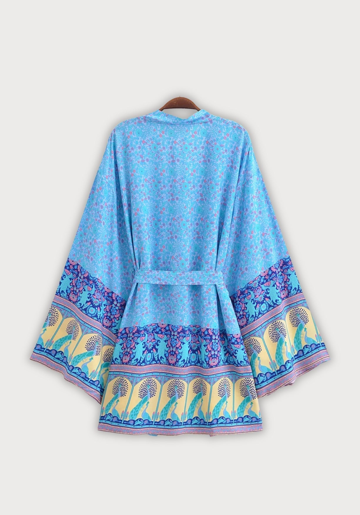 Kimono Blau Kurz