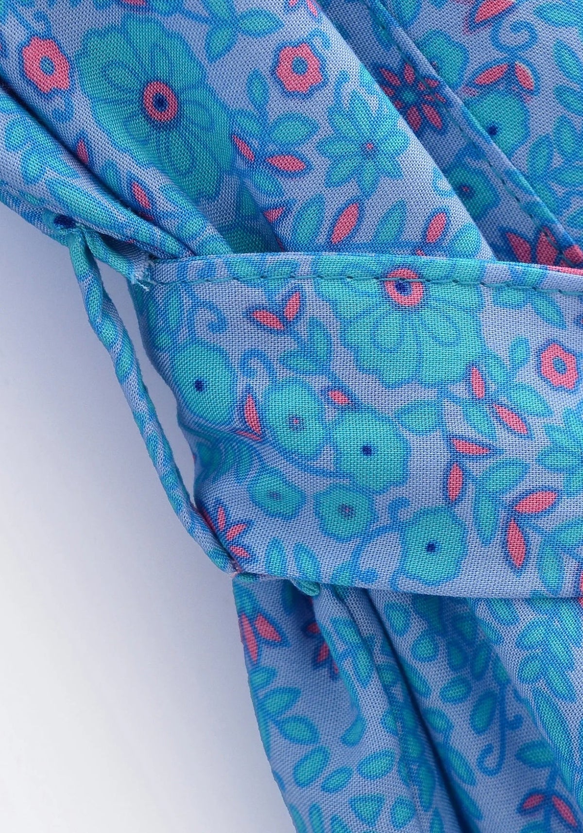 Kimono Blau Kurz