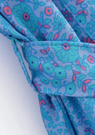 Kimono Blau Kurz
