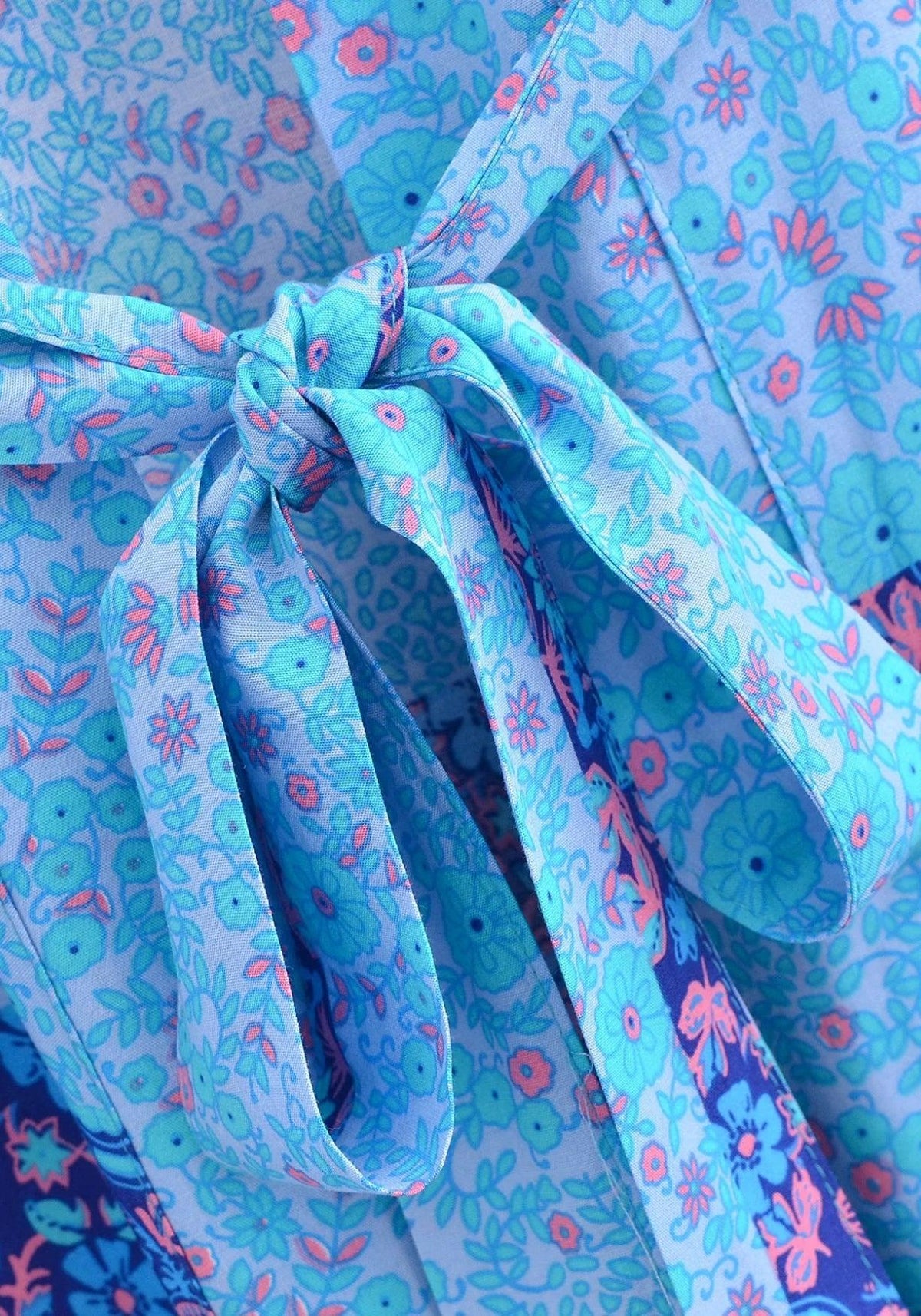 Kimono Blau Kurz