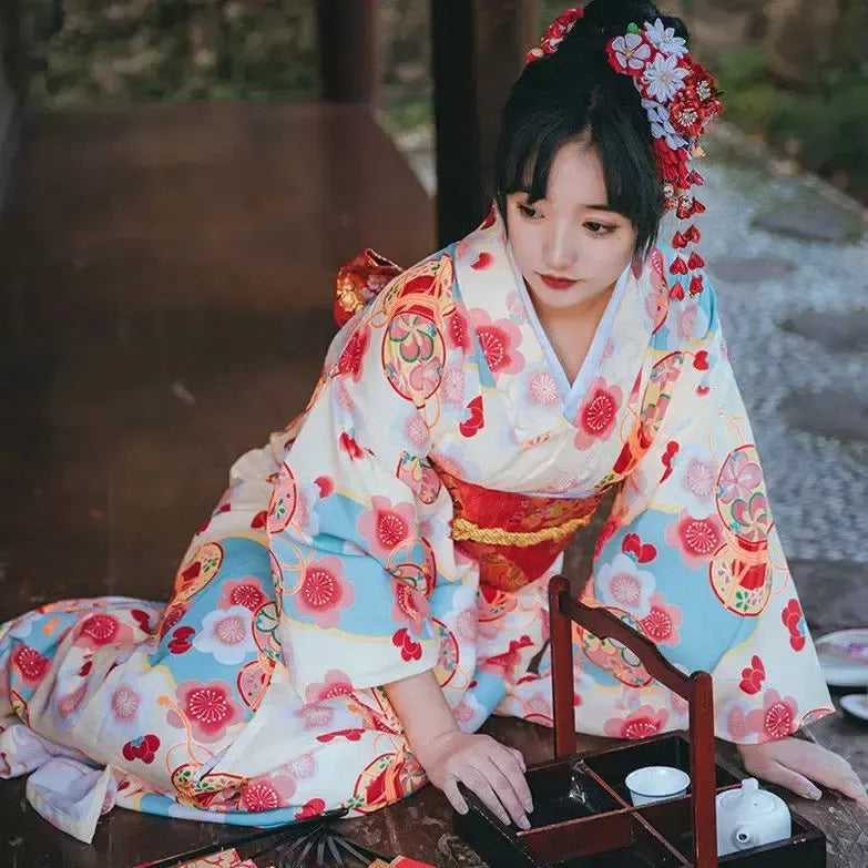 Kimono Bunt Lang