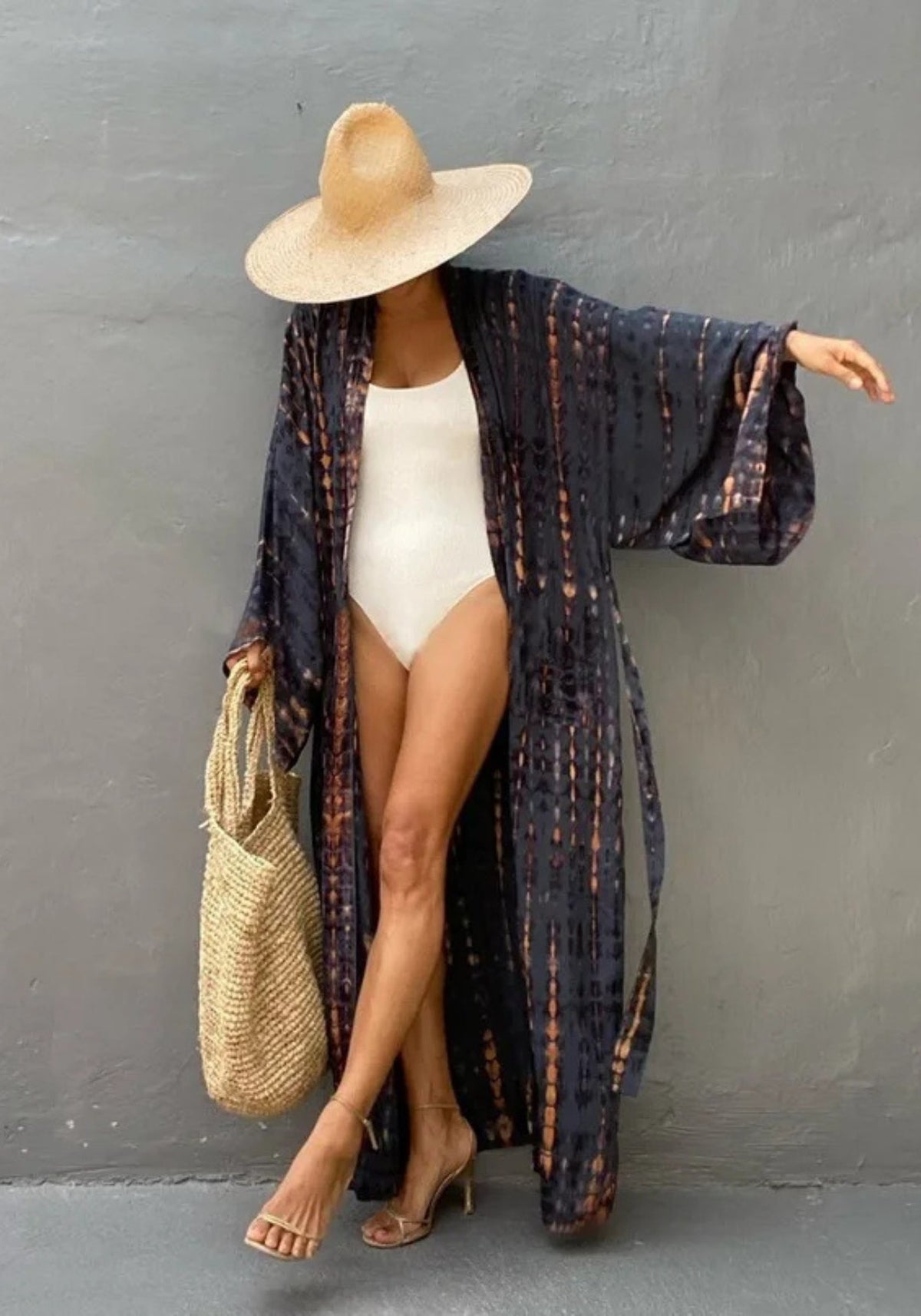 Kimono Damen Sommer Strand