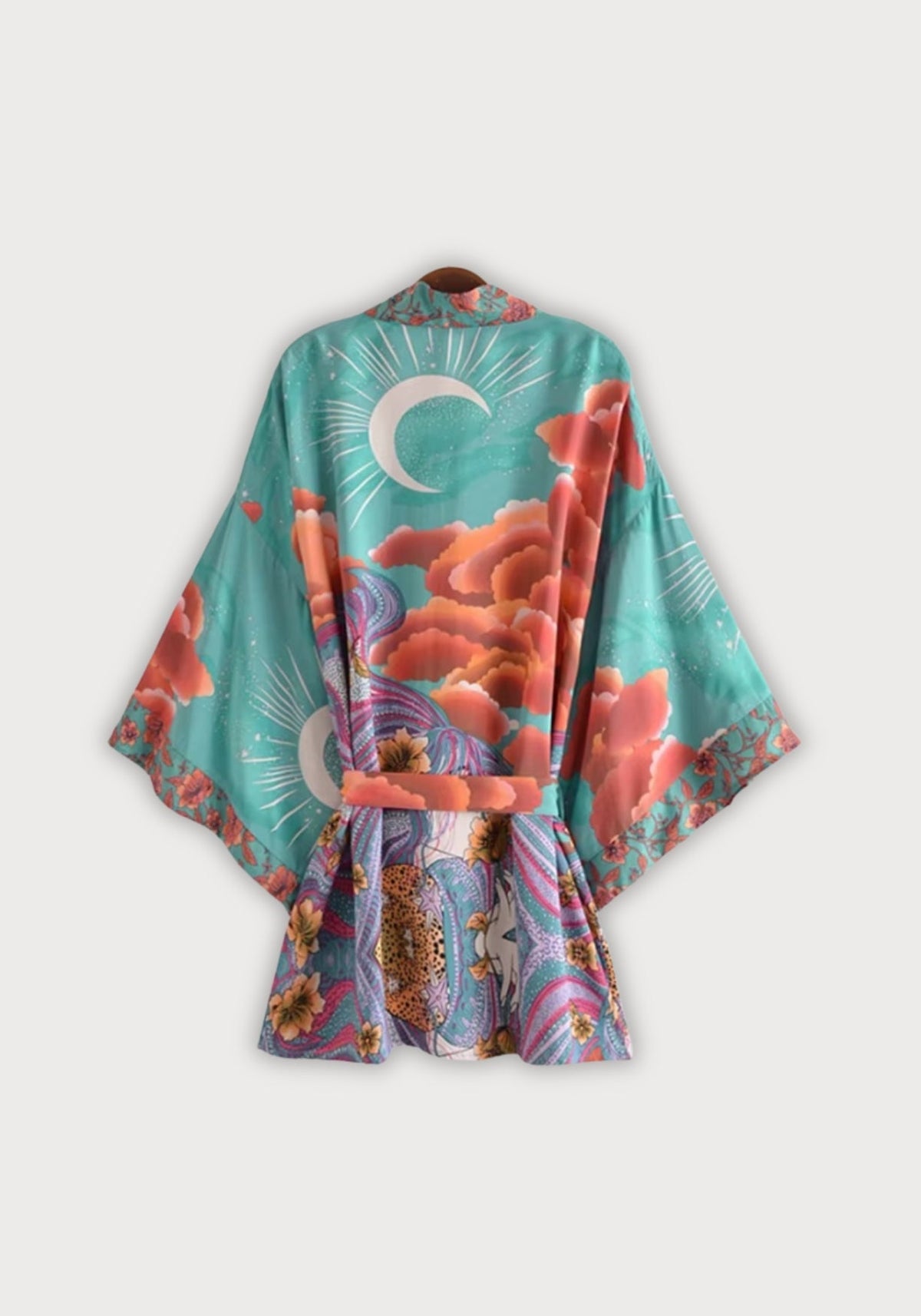 Kimono Damen Türkis