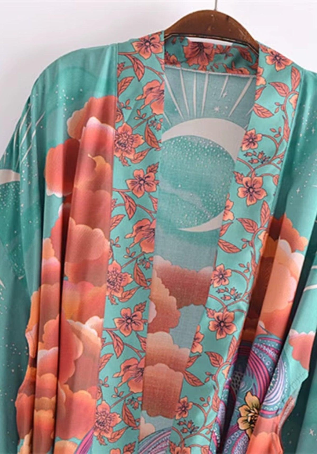 Kimono Damen Türkis