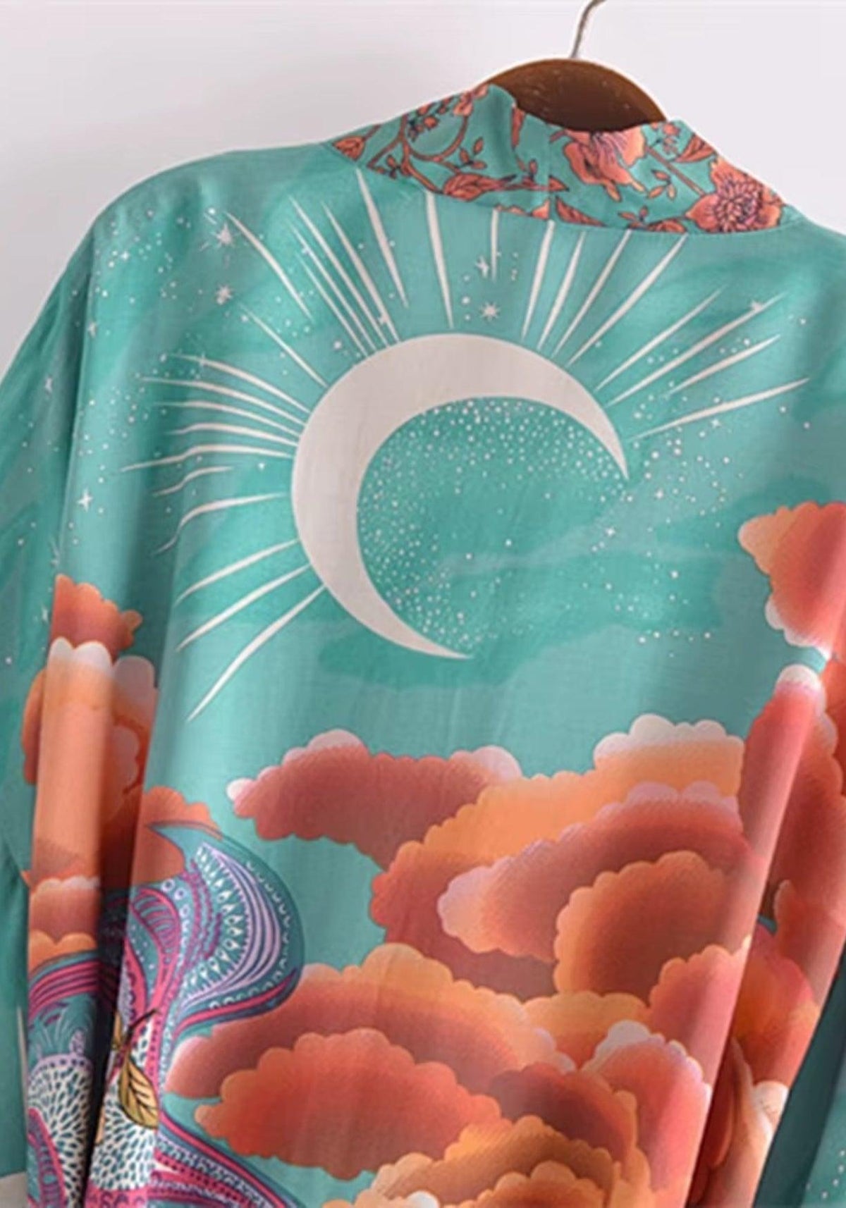 Kimono Damen Türkis