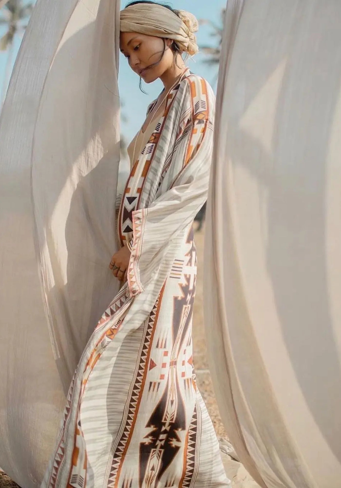 Kimono Gestreift
