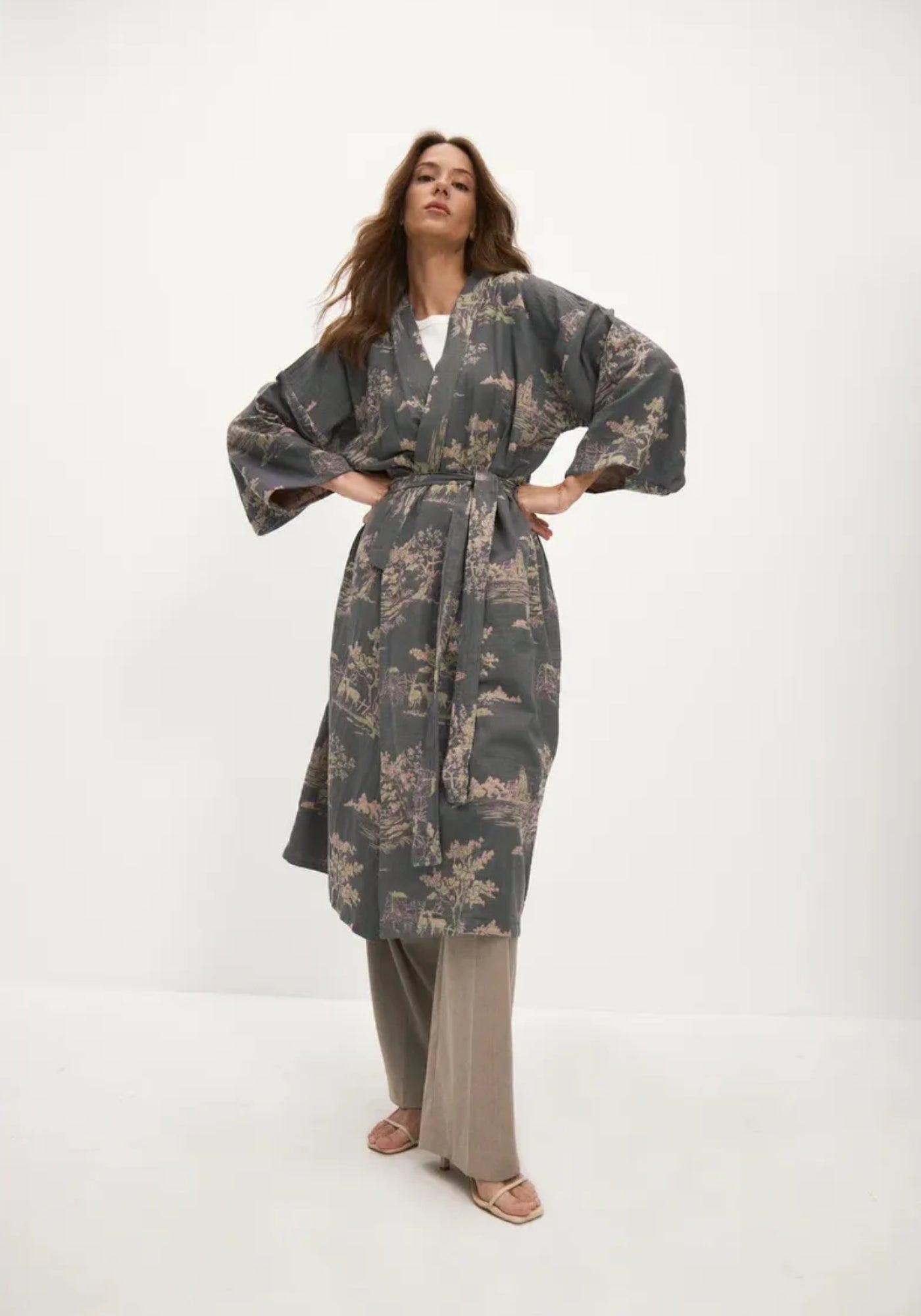 Kimono Grau