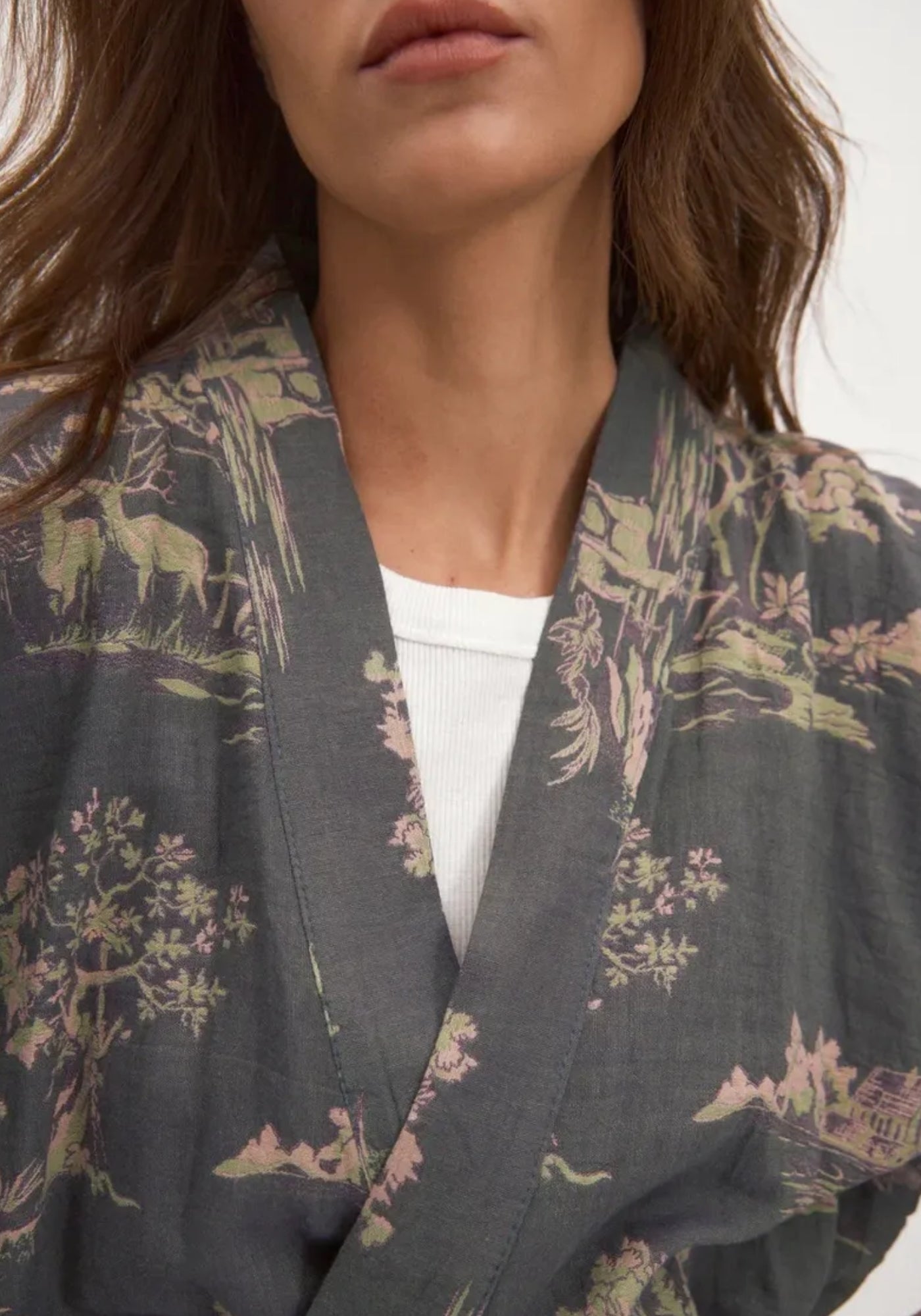 Kimono Grau