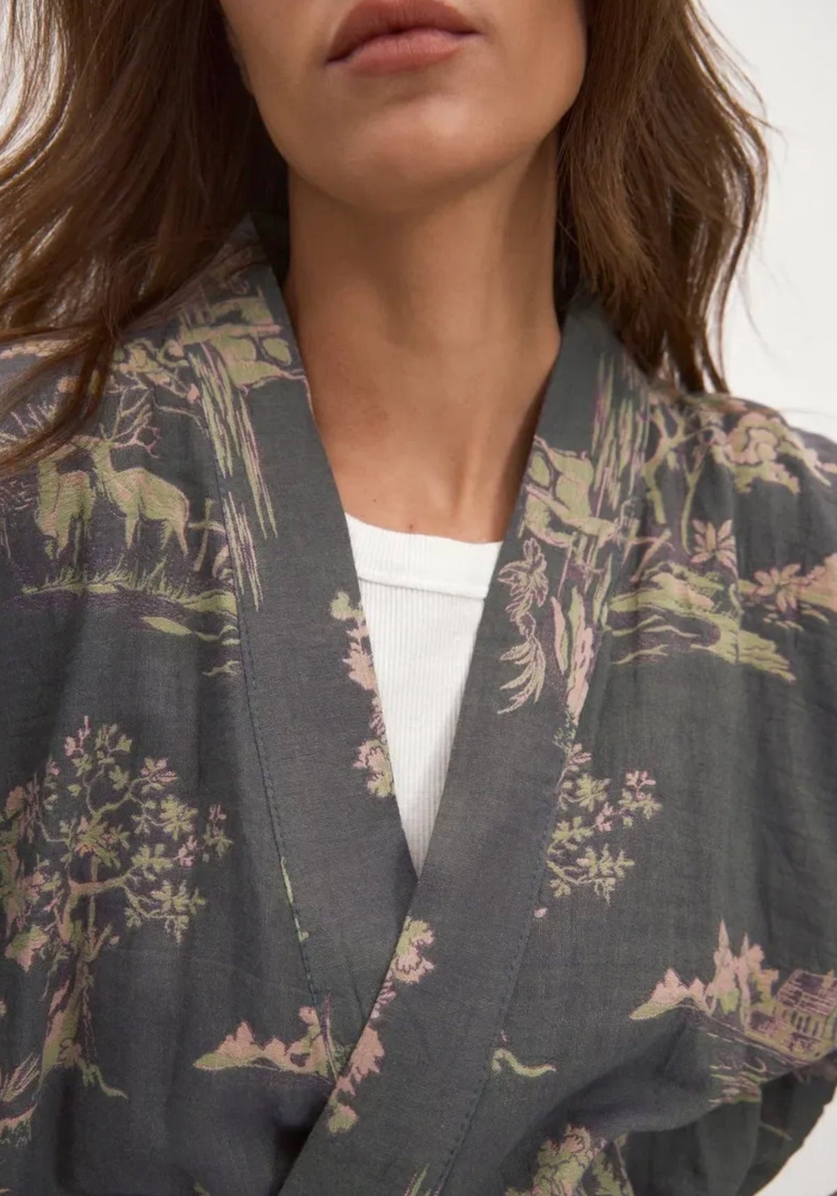 Kimono Grau