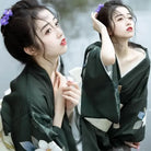 Kimono Grün Lang