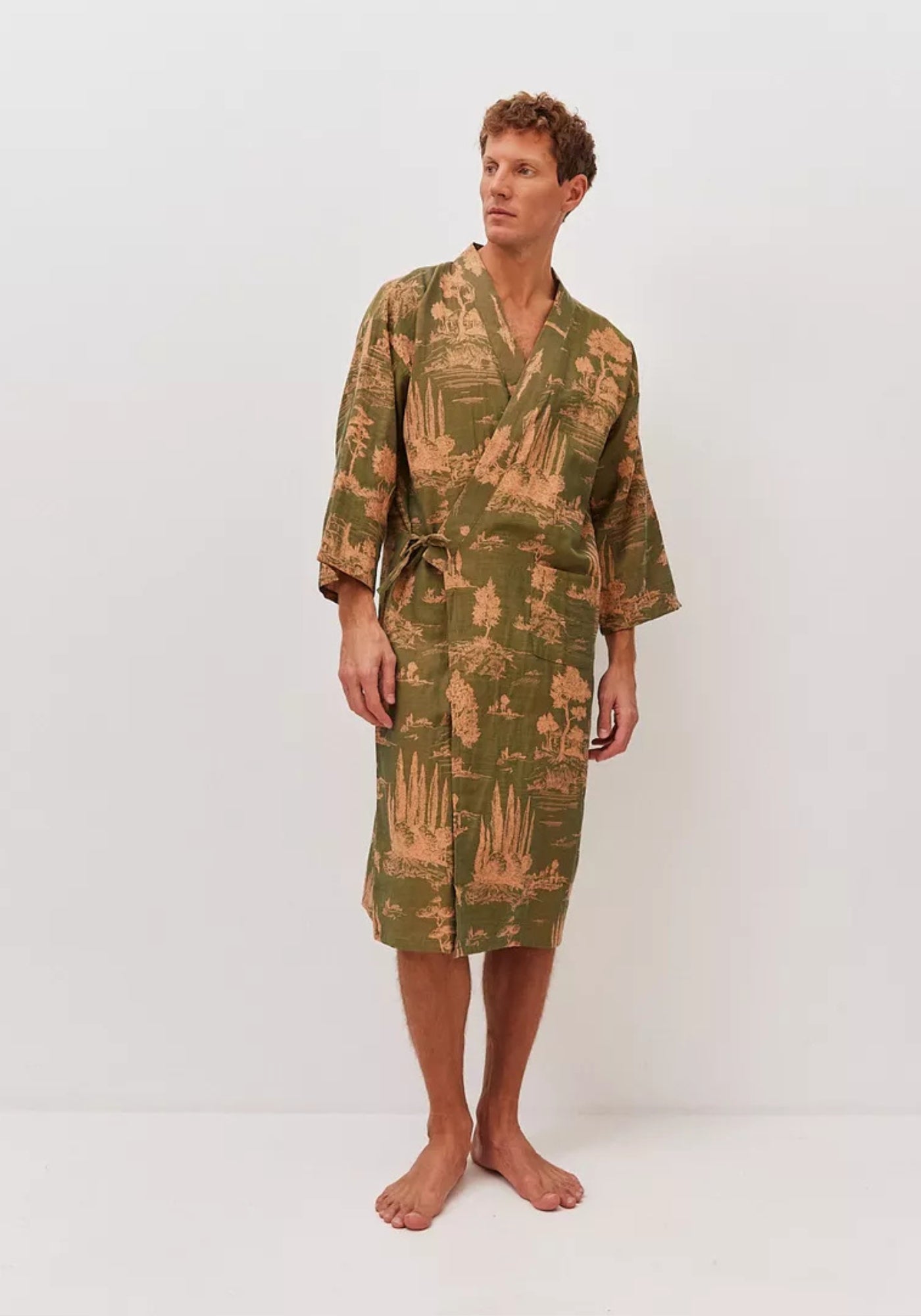 Kimono Herren Morgenmantel