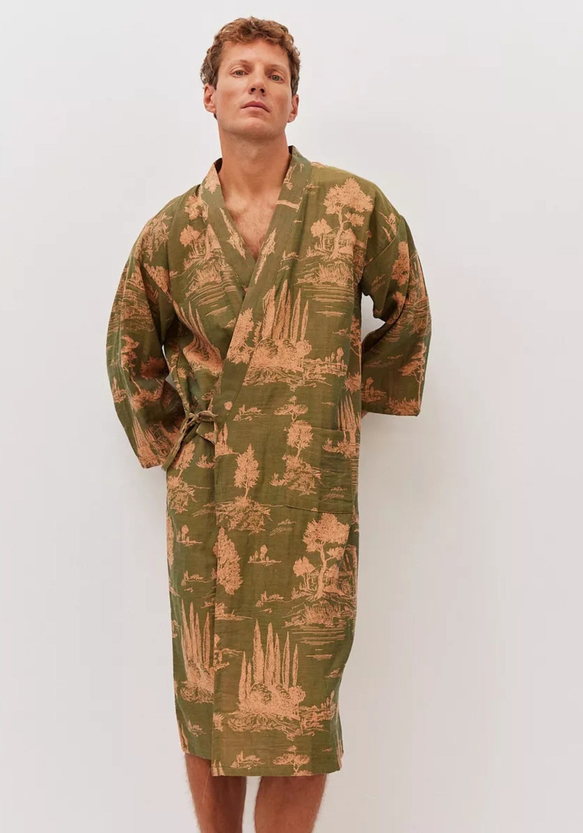 Kimono Herren Morgenmantel