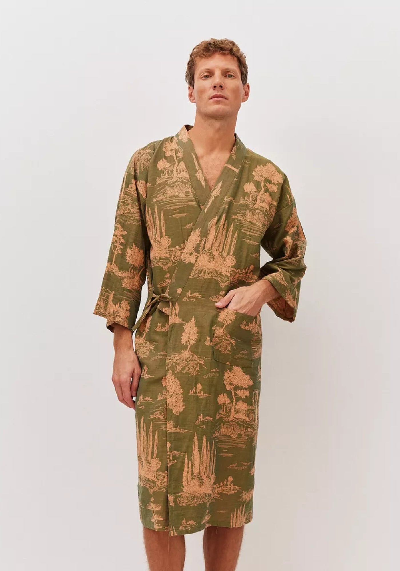 Kimono Herren Morgenmantel