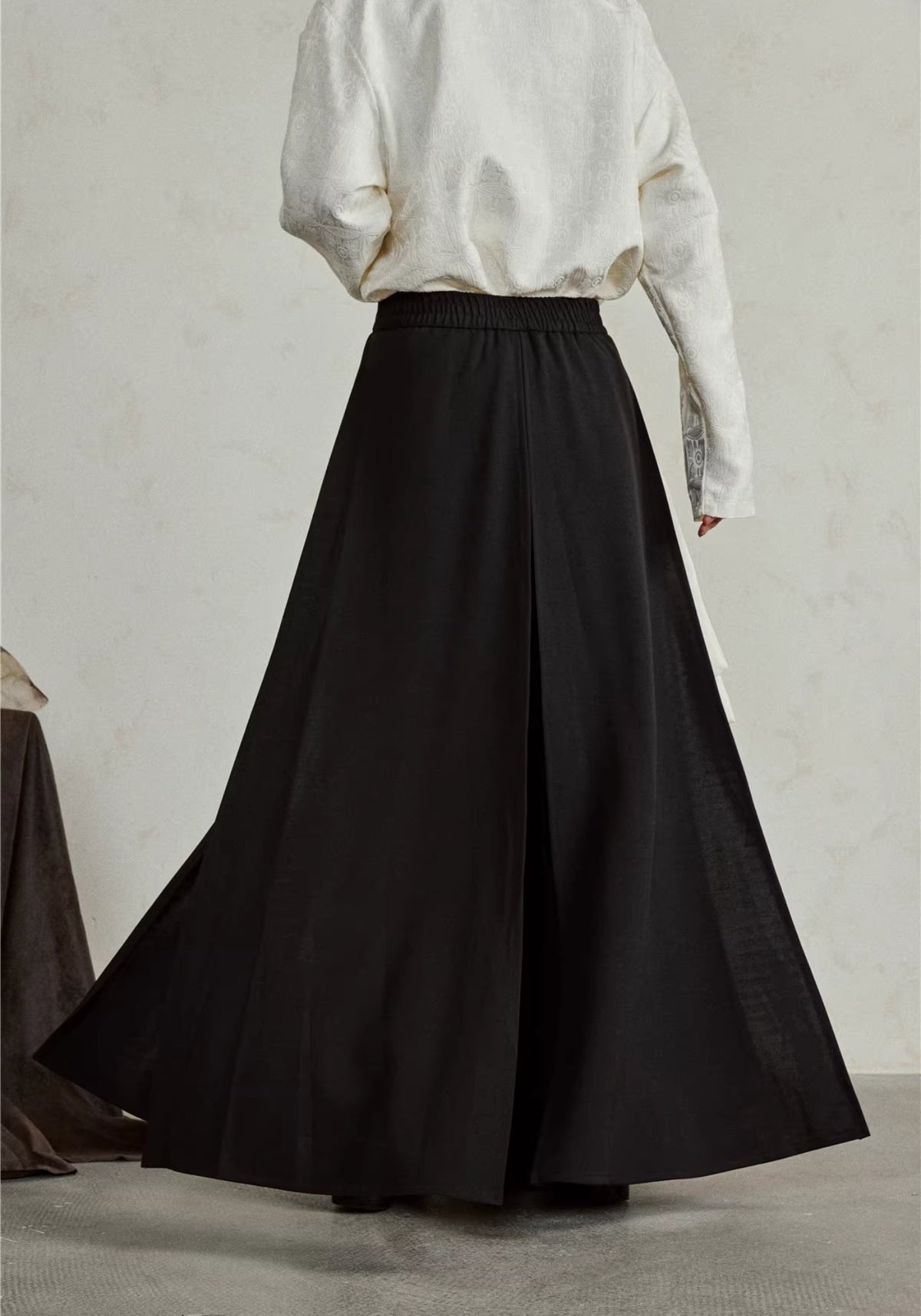 Kimono-Hose Schwarz | Hōbi