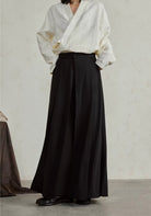 Kimono-Hose Schwarz | Hōbi