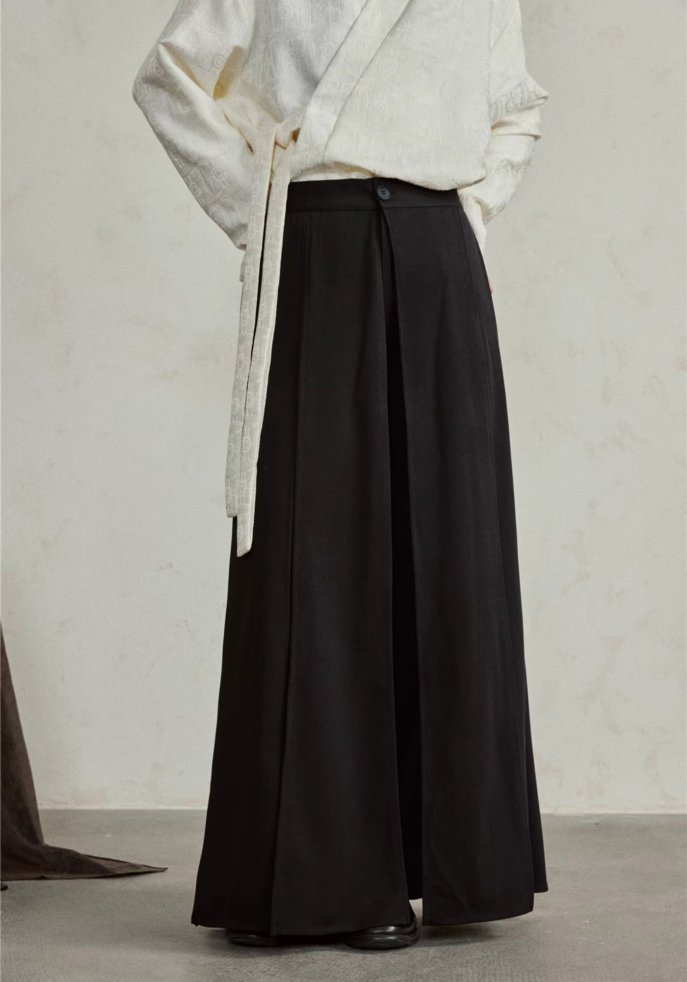 Kimono-Hose Schwarz | Hōbi