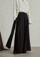 Kimono-Hose Schwarz | Hōbi