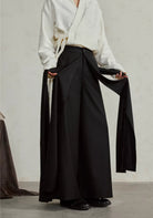 Kimono-Hose Schwarz | Hōbi