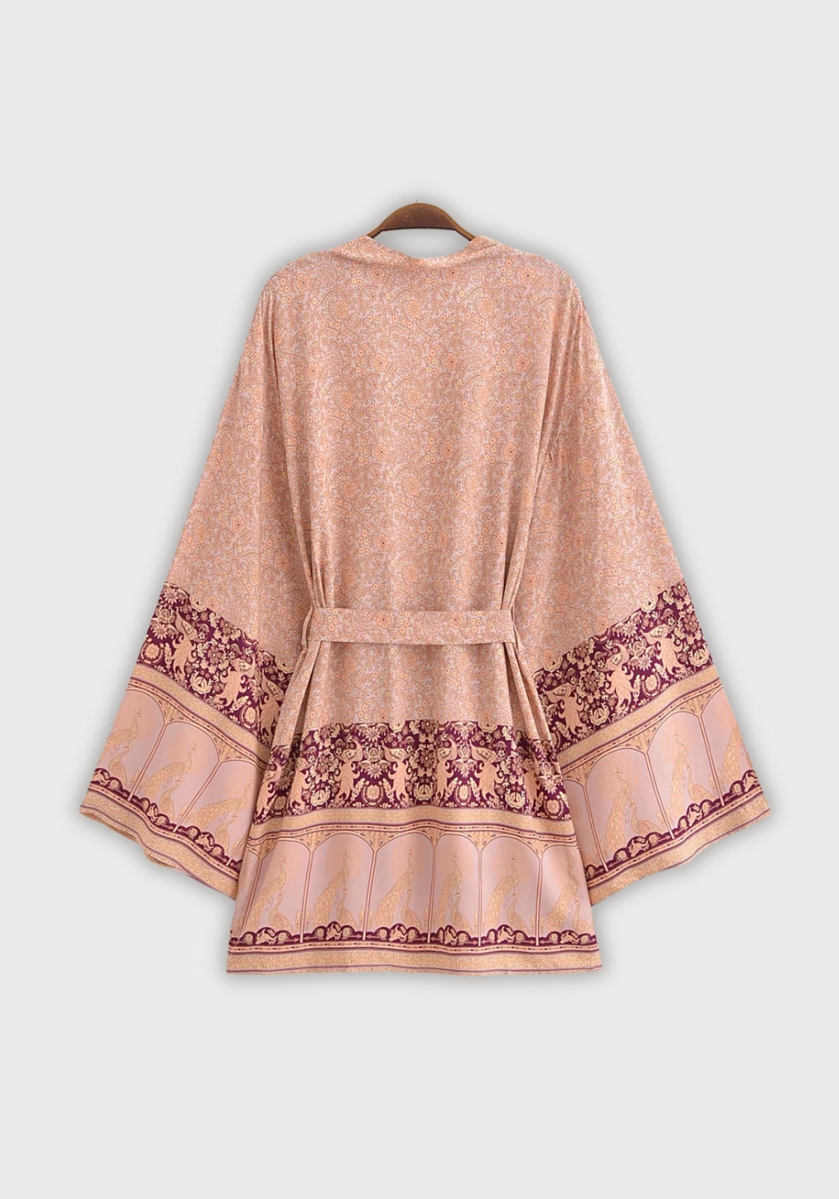Kimono Jacke Kurz Viskose