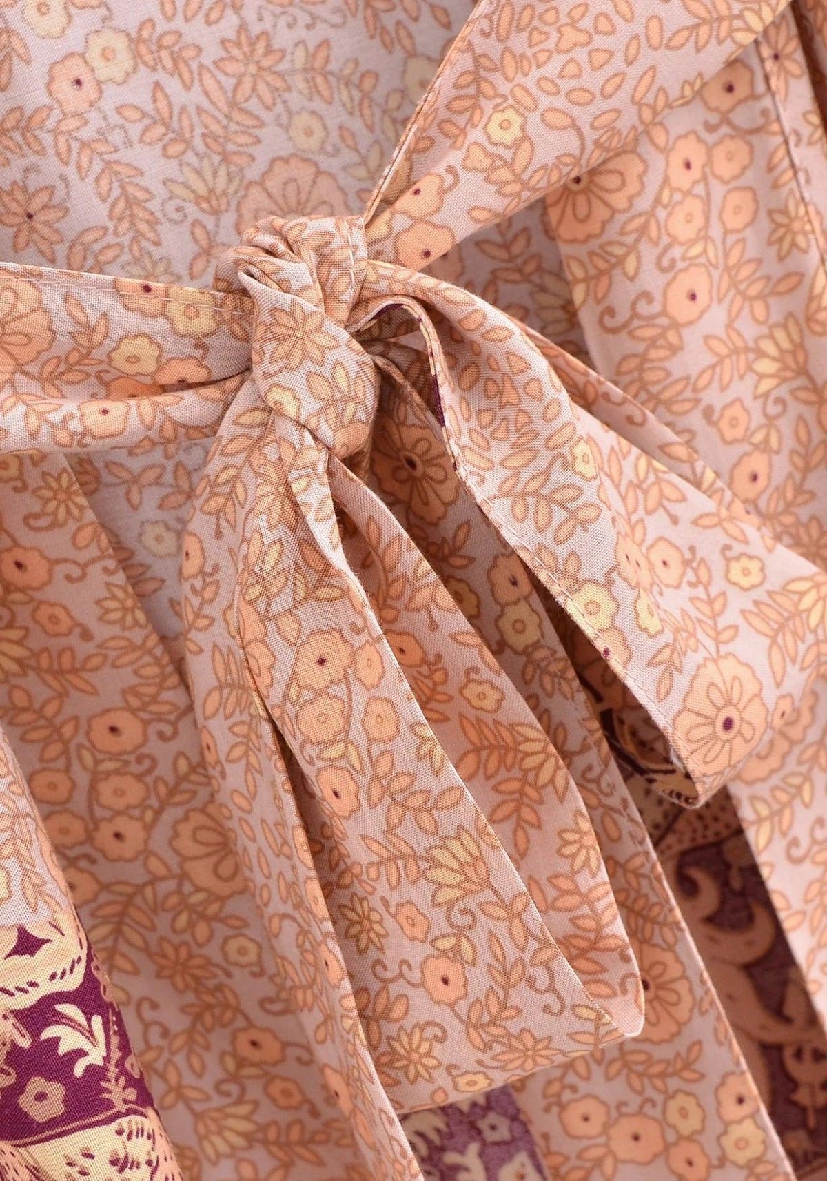 Kimono Jacke Kurz Viskose