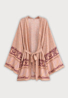 Kimono Jacke Kurz Viskose