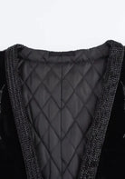 Kimono Jacke Schwarz