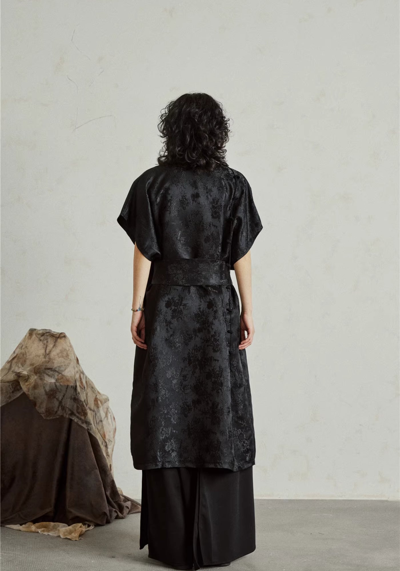 Kimono Kleid Midi