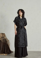 Kimono Kleid Midi