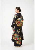 Kimono Kleid Schwarz
