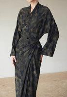 Kimono Kleid Seide