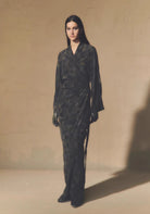 Kimono Kleid Seide