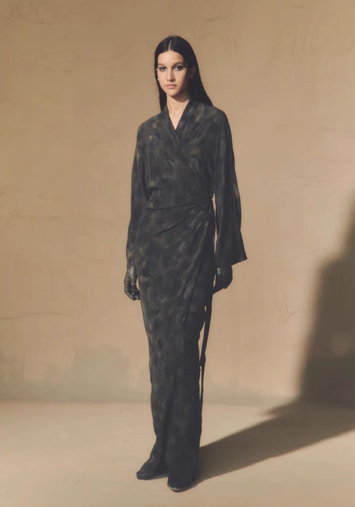 Kimono Kleid Seide