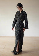 Kimono Kleid Seide