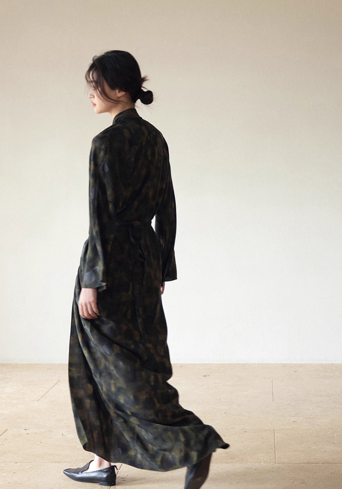 Kimono Kleid Seide