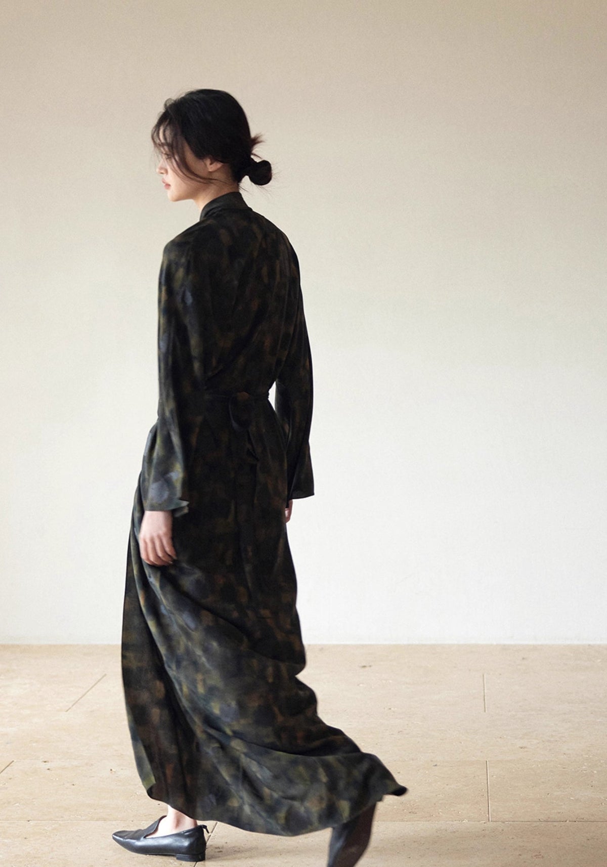 Kimono Kleid Seide