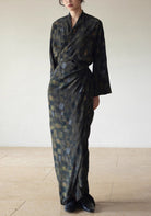 Kimono Kleid Seide