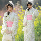 Kimono Kleid Weiß