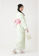 Kimono Kleid Weiß